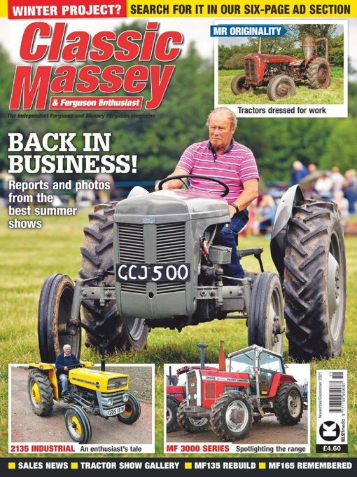 Title details for Classic Massey & Ferguson Enthusiast by Kelsey Publishing Ltd - Available